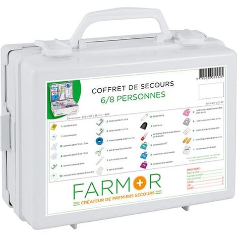 Notfallkoffer 6/8 Personen FARMOR -FAR 1020 AP