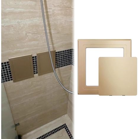 Panneau d'accès amovible pour carrelage de salle bain, type à (1/5)
