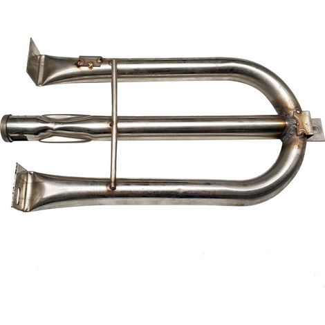 Tubes de barbecue universels en acier inoxydable 304, brûleur à gaz pour barbecue, 30 000 BTU, pour extérieur et intérieur, propane, type U (1/4)