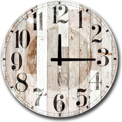Reloj de pared de MDF, reloj decorativo. Clock Multicolor (1/2)