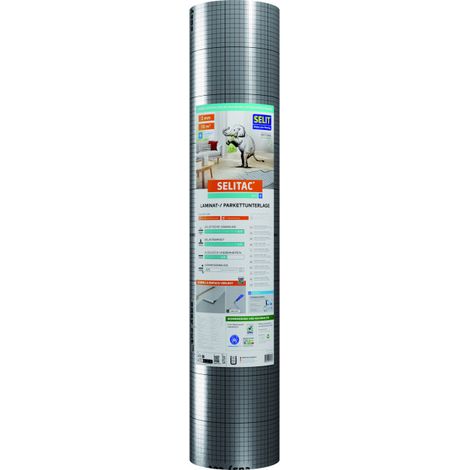 Selitac Trittschalldämmung Parkett- & Laminat 2 mm 10 m²