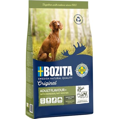 BOZITA Original Adult Flavor+ Renne - croquettes pour chien - 12 kg