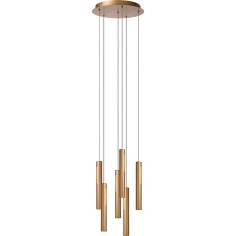 Lampe pendante de conception Griffith Bronze à 6 lumières - 24403/42/04 (1/2)