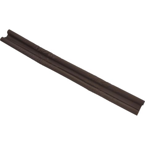 Joint d'étanchéité de bas de porte, isolation phonique, coupe-vent, anti-poussière, en mousse brune pour la maison (1/5)