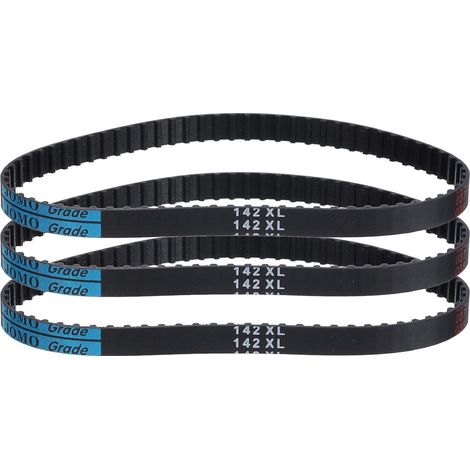 Pcs 142XL 037 Timing Belt 71 Teeth Rubber Toothed Gear Belt, Width 0.37", Pitch 0.20" Timing Belt (1/5)