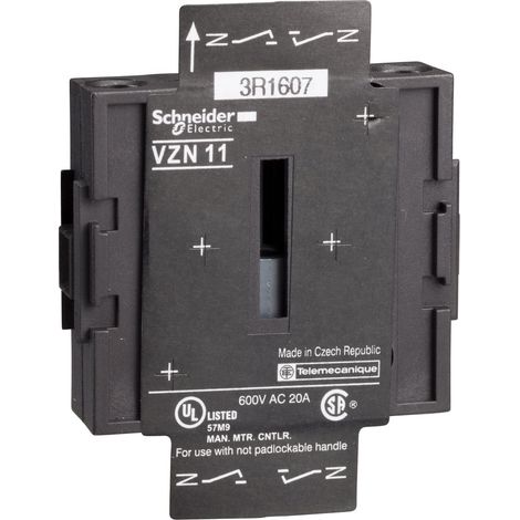 Bloque neutro TeSys VZN 1N 20A 690V AC IP20 para montaje derecho