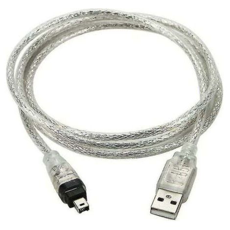 Câble adaptateur USB mâle vers Firewire Ieee 1394 4 broches Ilink câble 1394 pour Sony (1/2)