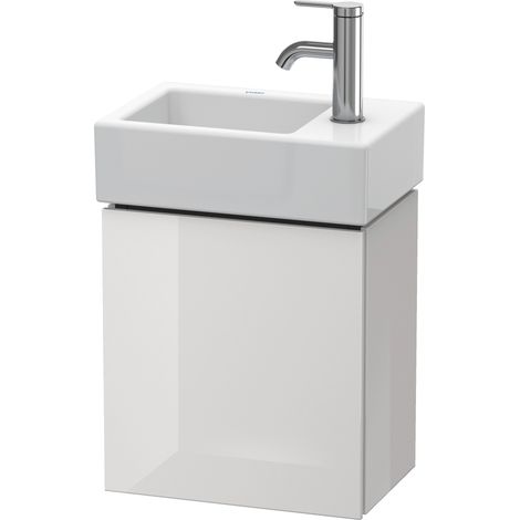 Duravit L-Cube Meuble sous-lavabo suspendu, 1 porte, charnière à