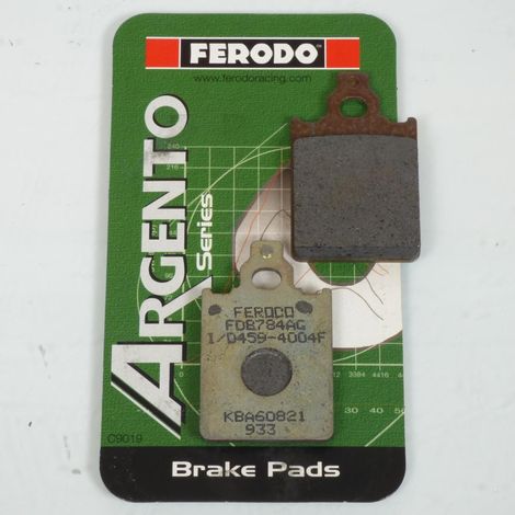 Plaquette de frein Ferodo pour Scooter Piaggio 50 Quartz 1992 à (1/2)