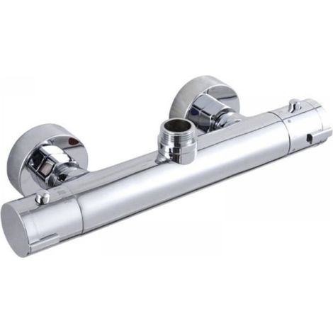 Round mechanical mixer high outlet Built-in thermostatic shower (upper) (1/4)