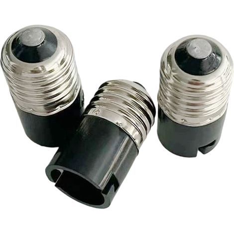 Set mit 3 E27-auf-B22-Adaptern, werkzeugloser Fassungsadapter, für Halogen- und LED-Lampen, für den Heimgebrauch (1/5)