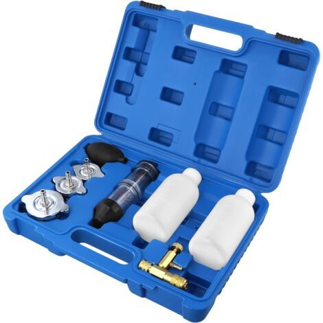 Testeur de Joints de Culasse Kit, Détecteur de Fuite CO2, Testeur de Fuite Moteur sans Solution de Réaction, pour Voitures, Motos, Camions (1/5)
