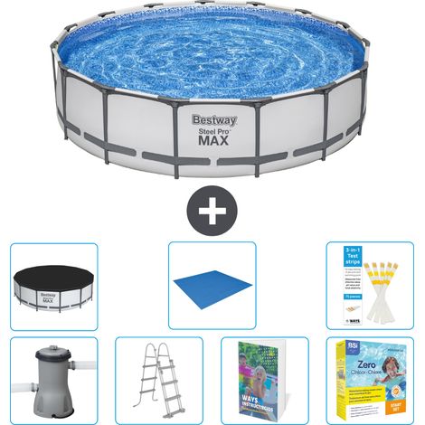 Bestway Steel Pro MAX Rund - 457x122 cm - 8-teilig S546