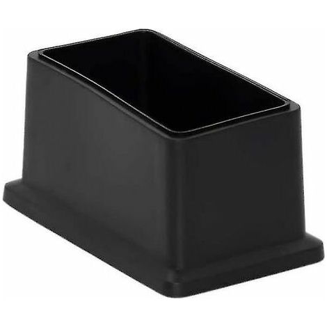 Lot de 8 embouts rectangulaires pour pieds de chaise en PVC non marquants - Protection du sol 25 x 50 mm (1" X 2") (1/3)