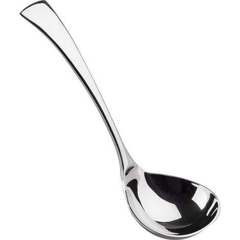 Cuillère à soupe en acier inoxydable, diamètre 7 cm, coloris argent (1/5)
