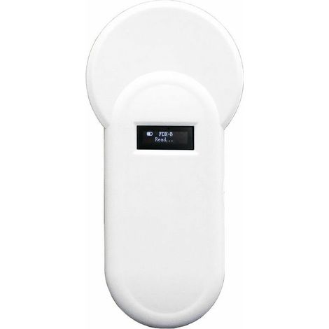 Lector portátil de chips para animales GABRIELLE H01-T de 134,2 kHz. Lector de etiquetas para animales de 134,2 kHz. Pantalla Oled. Formato FDX-B. Compatible con zumbador. Para la gestión de granjas a
