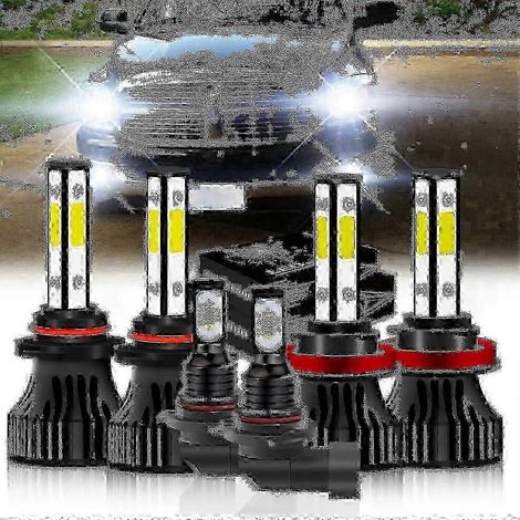 Phares LED H11 9005 et antibrouillards 9145 pour Ram 1500, 2500 et 3500 2011-2018 (1/4)