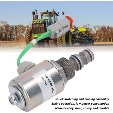 12V-Elektromagnetventil 3E 3748, Ersatz-Magnetventil für Baggermotoren von Caterpillar (1/5)