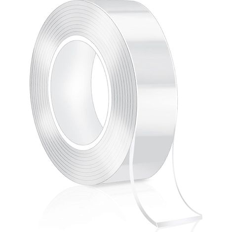 Ruban adhésif double face transparent ultra-résistant Ruban adhésif double face nano amovible Ruban adhésif double face fin (1/4)