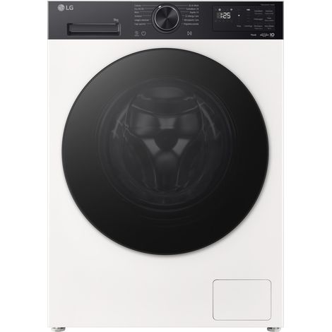 LG F4NX5009THB Lavatrice Intelligente 9 kg Classe A-40% Ivory White/Nero