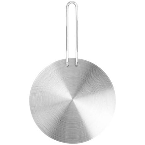 Adaptateur de plaque à Induction, diffuseur de chaleur en acier inoxydable, convertisseur de plaque de cuisinière électrique à gaz 20cm