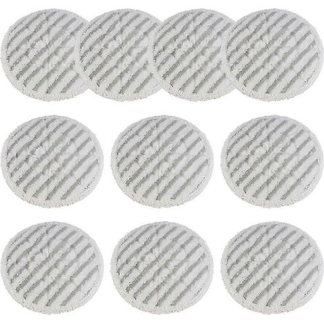 Lot de 10 lingettes AURA S7000 pour balai vapeur Shark série S7000AMZ, S7001, S7001TGT et S7000 (nettoyage vapeur et lavage de sols durs). (1/5)
