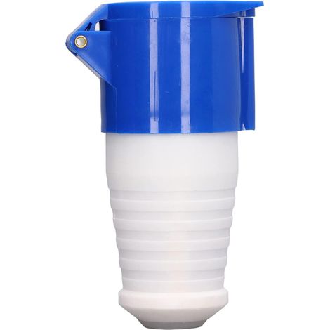 Prise de Courant Industrielle 3 Broches Connecteur Étanche IP44 32A Prise CEE pour L'industrie UE 220‑250V Bleu (HR-223 (female)) (1/5)