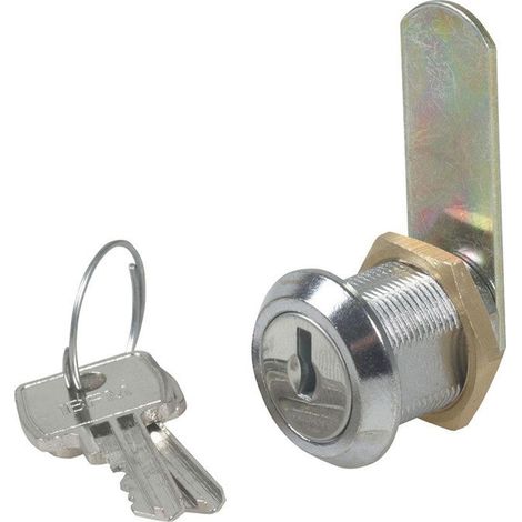 Serratura a cilindro a chiave - IBFM - 30 mm - Cromato - Livello di sicurezza 3