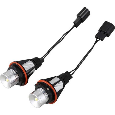 Xenon-weiße LED-Nebelscheinwerfer mit Angel Eyes für BMW E39 X83 X3 E53 X5 E60JXLGV (1/5)