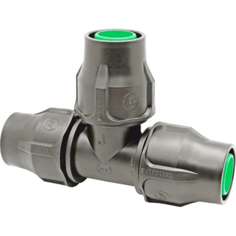 Té à serrage rapide pour tuyau d'arrosage 16 mm - Système à bague - Palaplast - palaplast