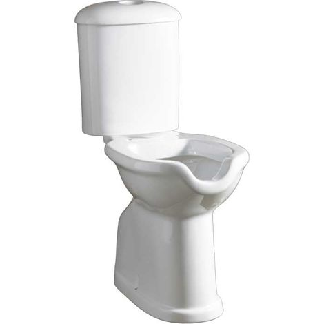 MONOBLOCK FÜR BEHINDERTE Bodenstehende Toilette mit Spülung