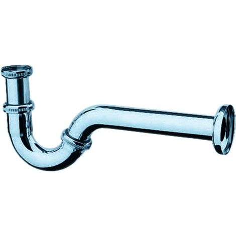 Hansgrohe - Sifón curvo para bidé, modelo estándar, cromo 55237000