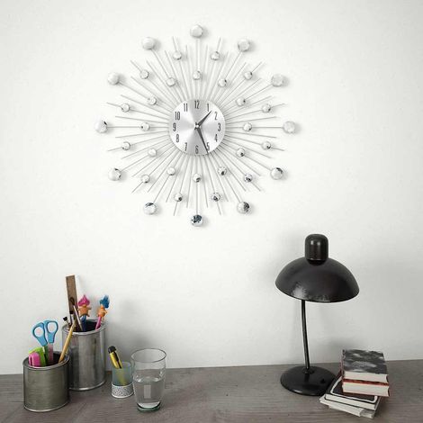 50642 vidaXL Wall Clock with Quartz Movement Modern Design 50 cm (1/5)