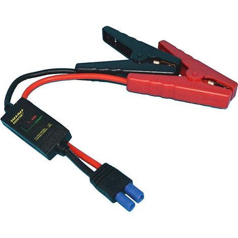 Câble de démarrage intelligent 12 V 200 A-500 A avec connecteur EC5 et pince de démarrage d'urgence pour voiture et camion (1/5)