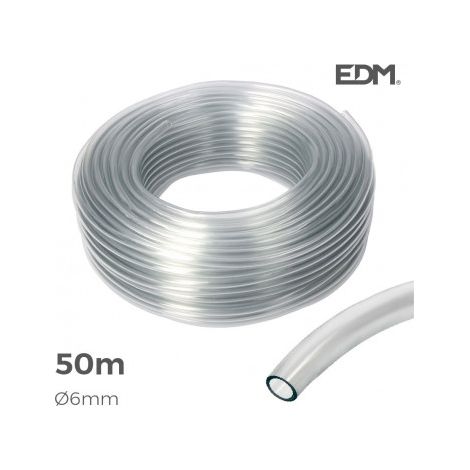 Manguera EDM Cristal Ø 8 mm (50 m)