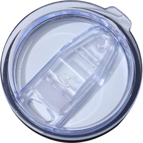 Couvercle de rechange fin pour gobelet isotherme, 8,6 cm (3,4 po), anti-éclaboussures, transparent, résistant aux projections, pour gobelet de 590 ml (20 oz), idéal pour la maison (1/5)