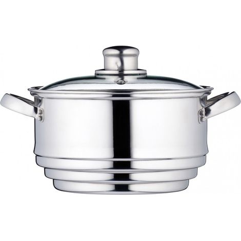 Kitchen Craft Clearview - Vaporiera Universale in Acciaio Inox