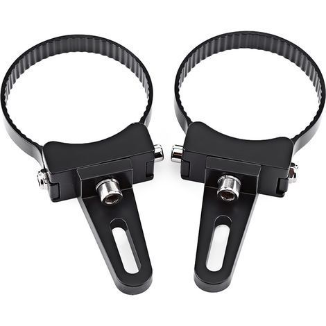 Support de fixation en aluminium 2,5 pouces pour barre anti-retournement, colliers de montage pour phare LED 4x4, camion, tout-terrain, travail (1/5)