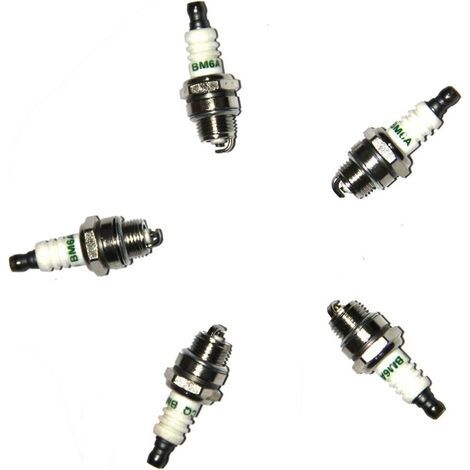 Lot de 5 bougies d'allumage BM6A pour appareil Stihl NGK BPMR7A PN 1110 400 7005,T (1/3)