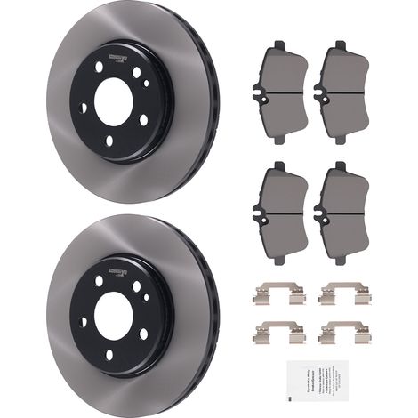 Front Brake Discs Pads Kit for Mercedes B W245 CDI/TURBO 2005-2011 A1694211112 (1/5)