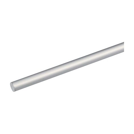PROFILO TUBO PIENO ARCANSAS - ALLUM ARGENTO MM 10 H.CM 100- 5 pezzi