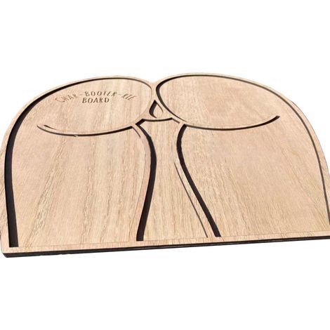 Plateau En Bois - Planche À Apéritif Unique - Pour Fêtes Et Réunions À Domicile - 1 Pièce (1/5)