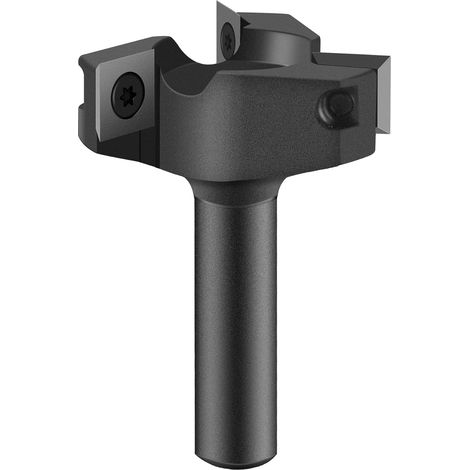 MINKUROW Spoilboard Router Cutter, Vástago De 1/2", 2" De Diámetro, Cortador De Cara, Broca Cepilladora De 3 Alas Para Aplanar Losas De Madera (1/5)