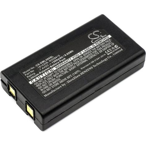 Batteria per stampante Beltrona BELDML300SL 7.4 V 1300 mAh Sostituisce la batteria originale (originale) 1814308, 64346