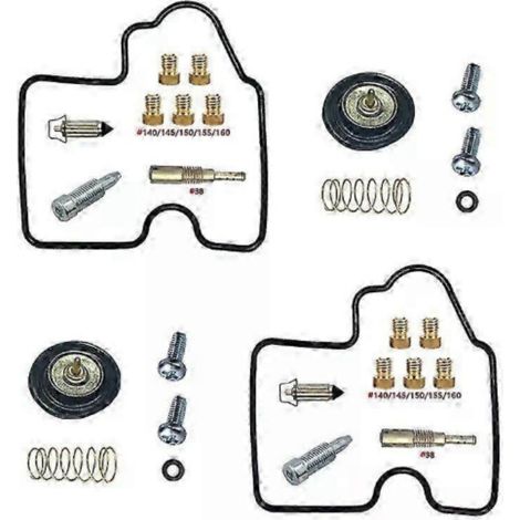 Reparatursatz für Vergaser passend für Kawasaki KVF750 (2005–2007), hochpräzise Ersatzteile für 4x4 Quad-lsw