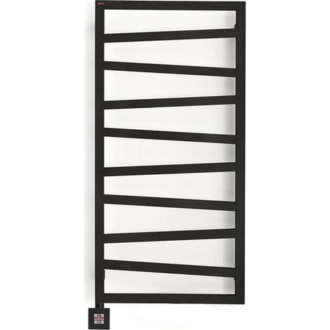Elektrischer Heizkörper schwarz - (HxL) 1310x500mm - 600 Watts - 600 Watt - ZIG1310-500E1N