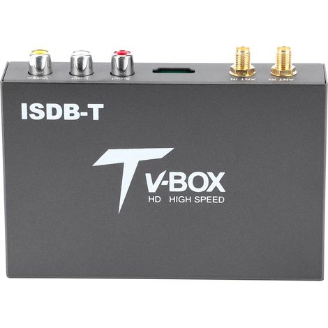 Boîtier TV numérique Car TNT ISDB‑FULL Récepteur mobile AV HDMI pour Philippines Japon Brésil Chili Pérou (1/5)