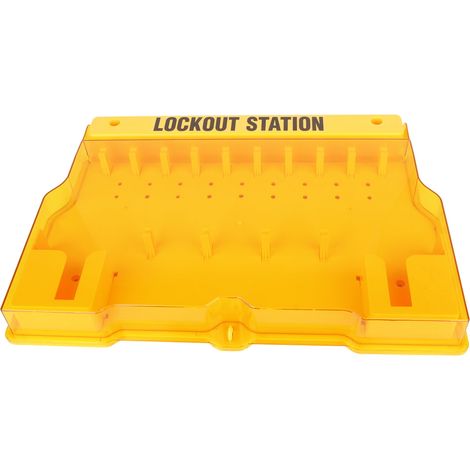 Poste de travail de verrouillage de sécurité, station de verrouillage et d'étiquetage pour cadenas de sécurité industriels, boîte de gestion des verrous de sécurité (1/5)