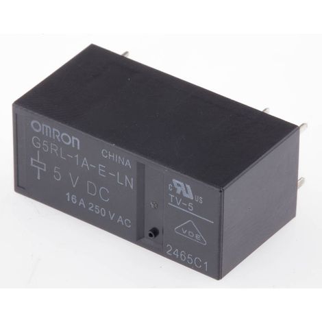 Omron G5RL-1A-E-LN-DC5 Powerrelais 5 V/DC 16 A 1 Schließer 1 St. Bag (1/2)