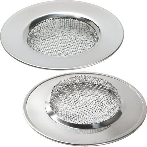 Crépine de douche/évier - Compatible avec les bouchons de baignoire ou d'évier (1/5)